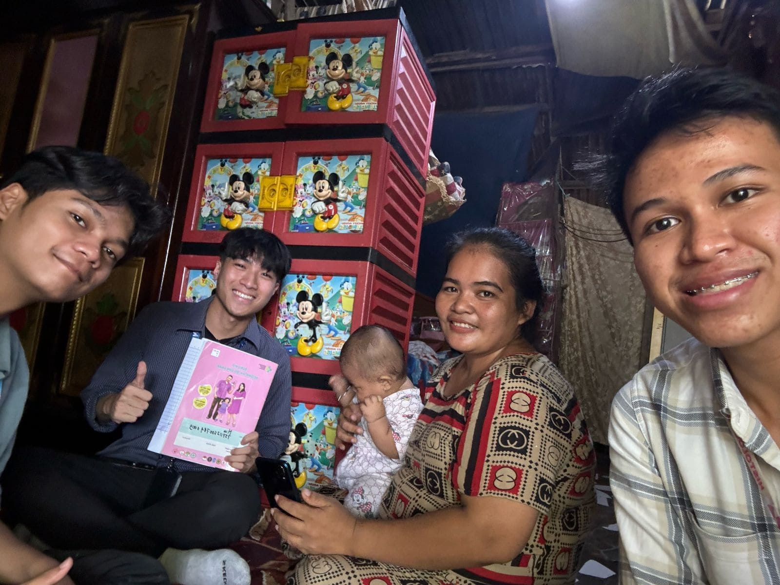 Kunjungan Ke-4 (Kunjungan Ke-1 dengan Ibu Nia dan Adik Ratu), 7 Maret 2025